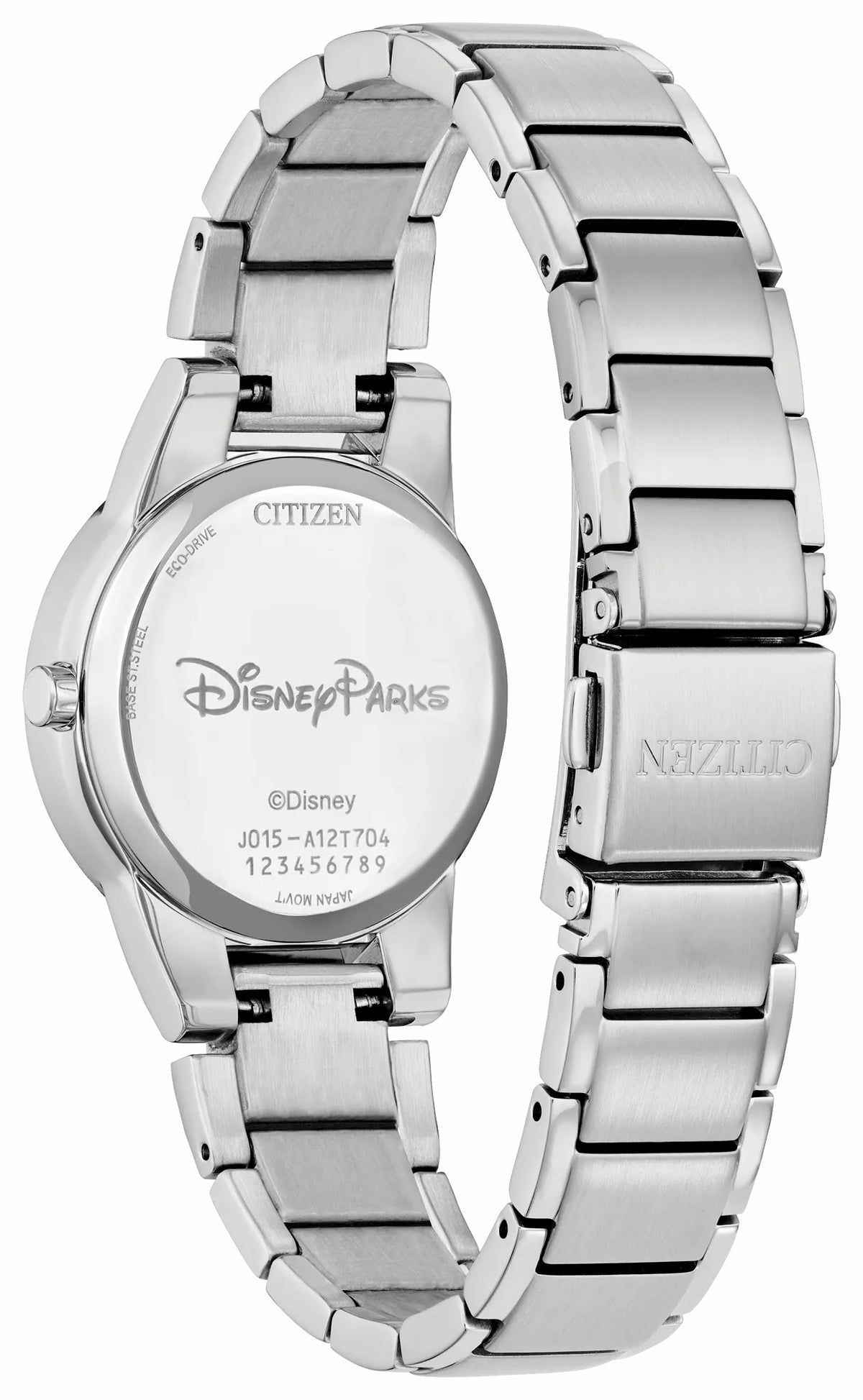 Minnie Mouse Black Dial Stainless Steel Bracelet GA1071-51W - Citizen Recommended