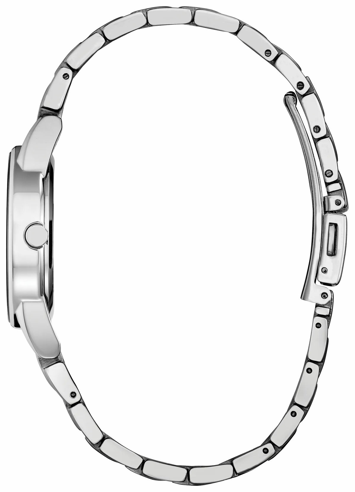 Minnie Mouse Black Dial Stainless Steel Bracelet GA1071-51W - Citizen Recommended
