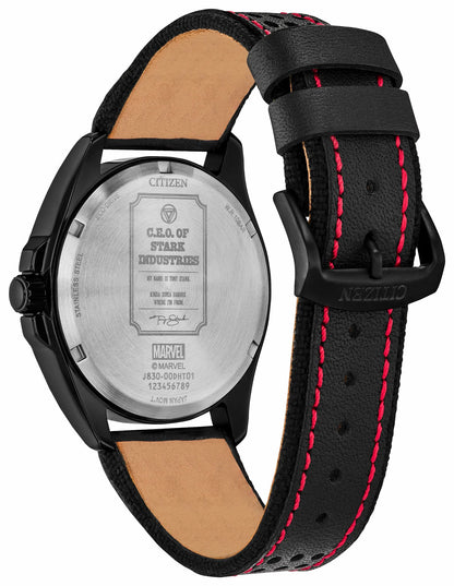 Stark, Kinda Sorta Famous Black Dial Leather Strap AW2095-41W - Citizen Top Pick