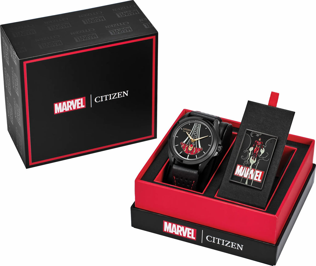 Stark, Kinda Sorta Famous Black Dial Leather Strap AW2095-41W - Citizen Top Pick