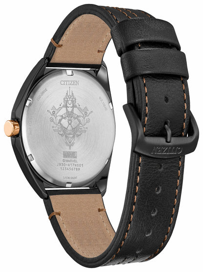 Tony Stark '63 Black Dial Leather Strap AW2075-05W - Citizen Best Price