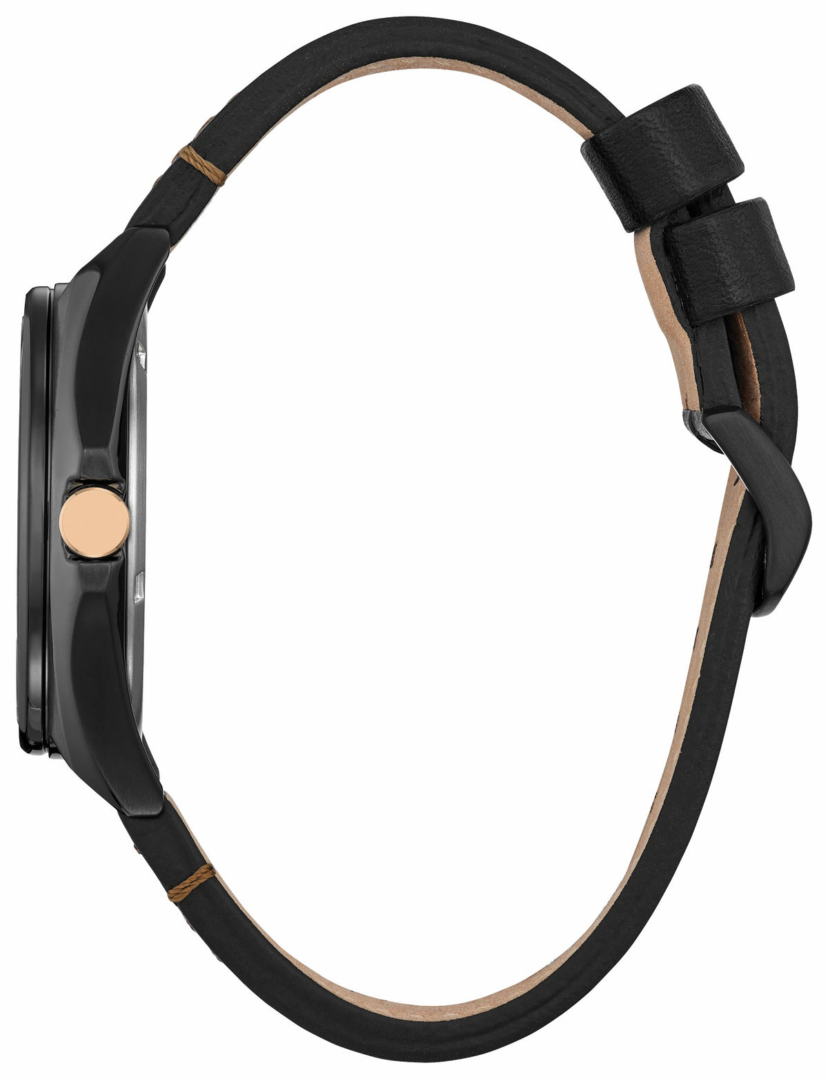Tony Stark '63 Black Dial Leather Strap AW2075-05W - Citizen Best Price