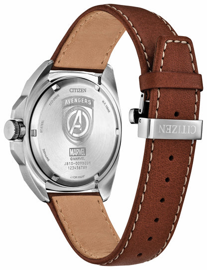 Avengers Legacy Black Dial Leather Strap AW1721-08W - Citizen Everyday