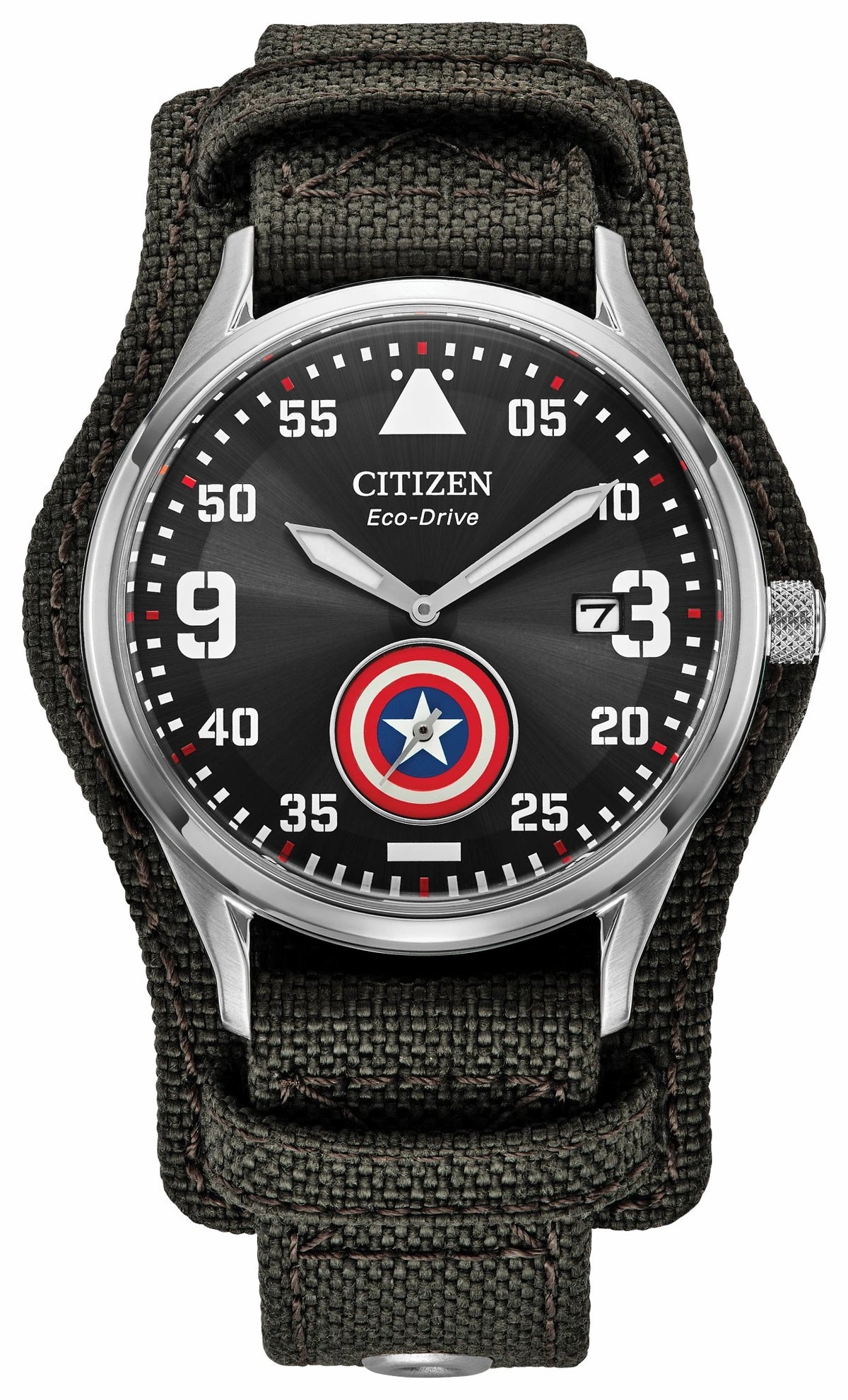 Captain America Forever Black Dial CORDURA® Strap BV1140-00W - Citizen Sale