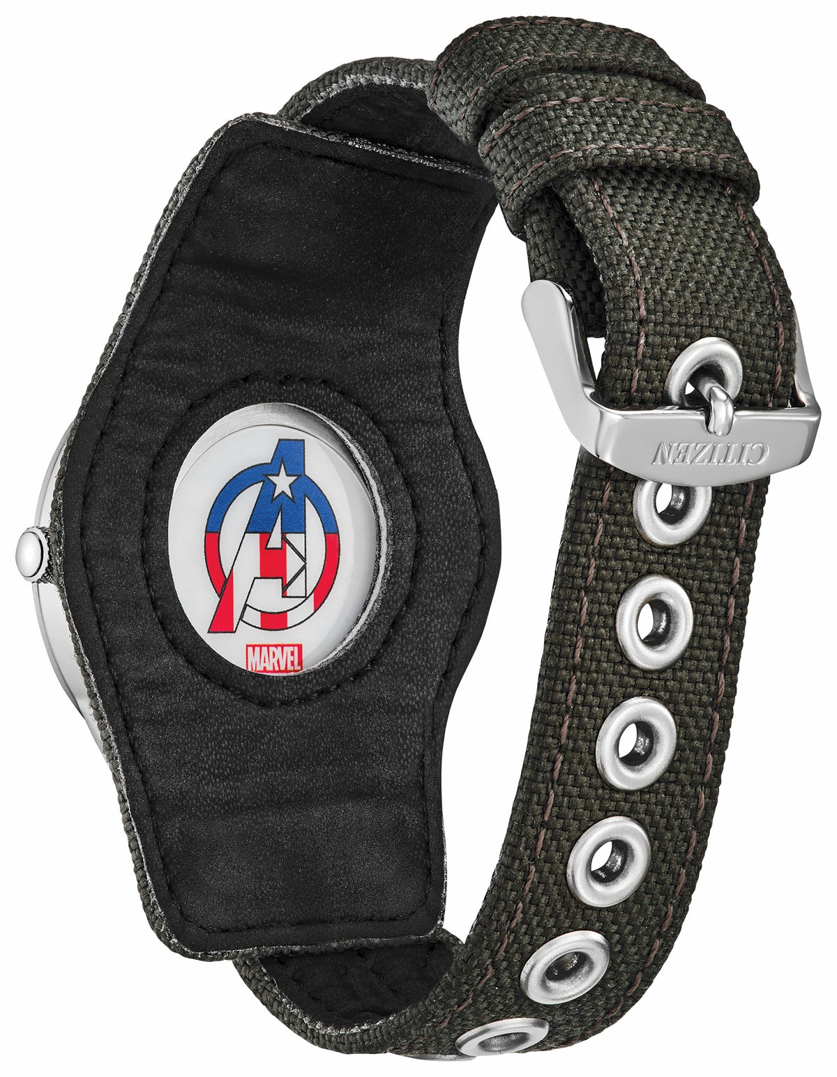 Captain America Forever Black Dial CORDURA® Strap BV1140-00W - Citizen Sale