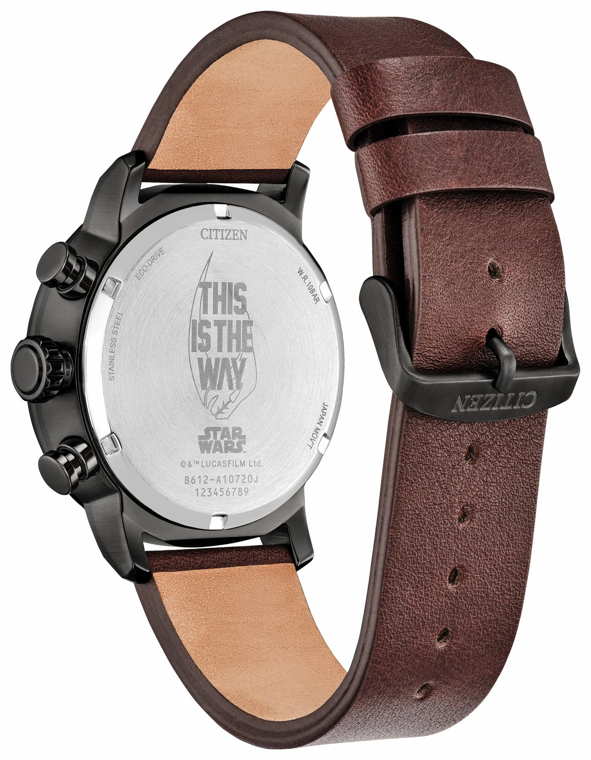 Mandalorian Gray Dial Leather Strap CA0857-09W - Citizen Trusted