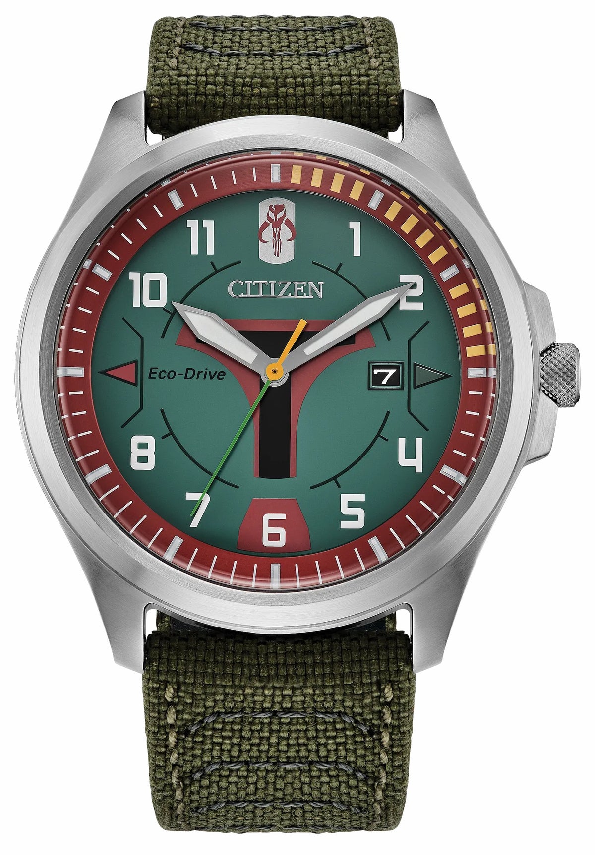 Boba Fett Green Dial Nylon Strap AW1418-06W - Citizen Exclusive