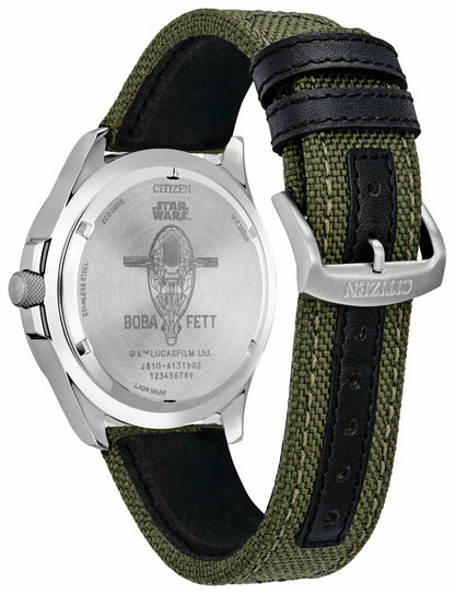 Boba Fett Green Dial Nylon Strap AW1418-06W - Citizen Exclusive