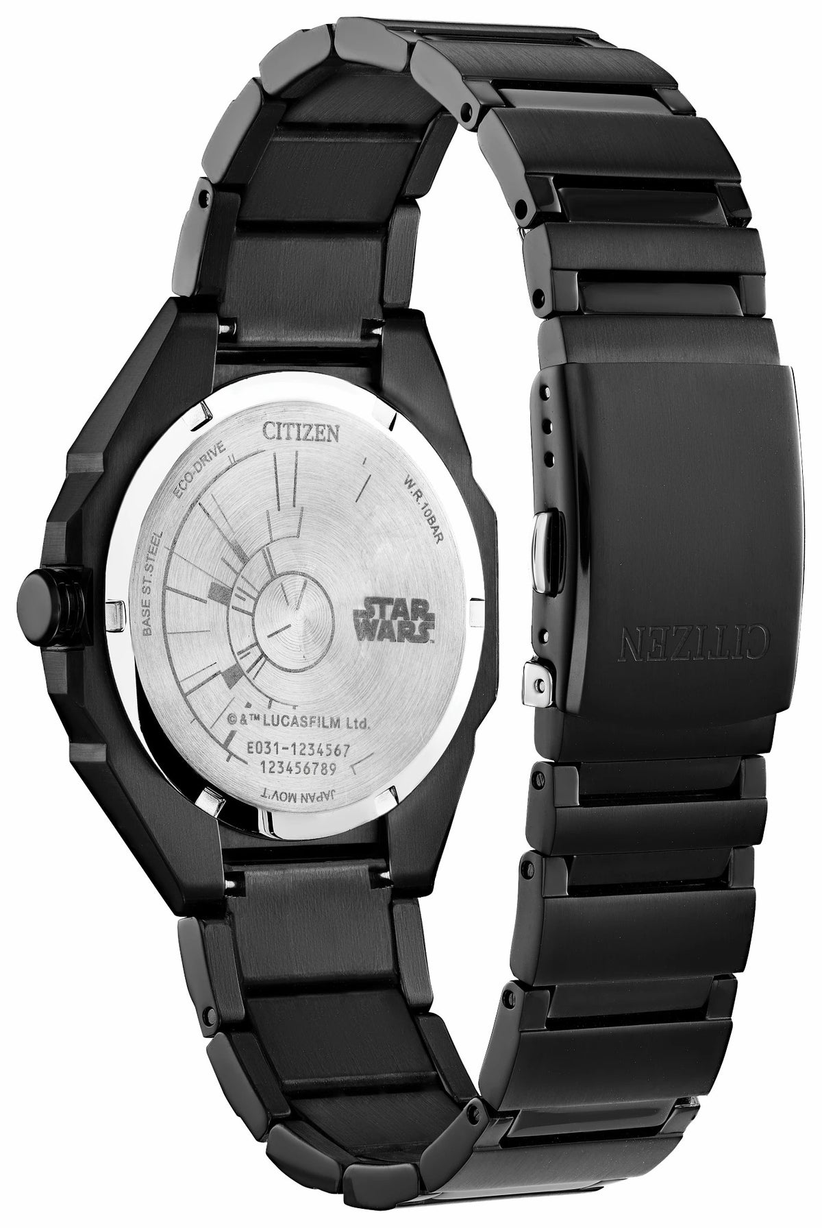 Death Star 2 Two-Tone Dial Stainless Steel Bracelet BJ6539-50W - Citizen Sale