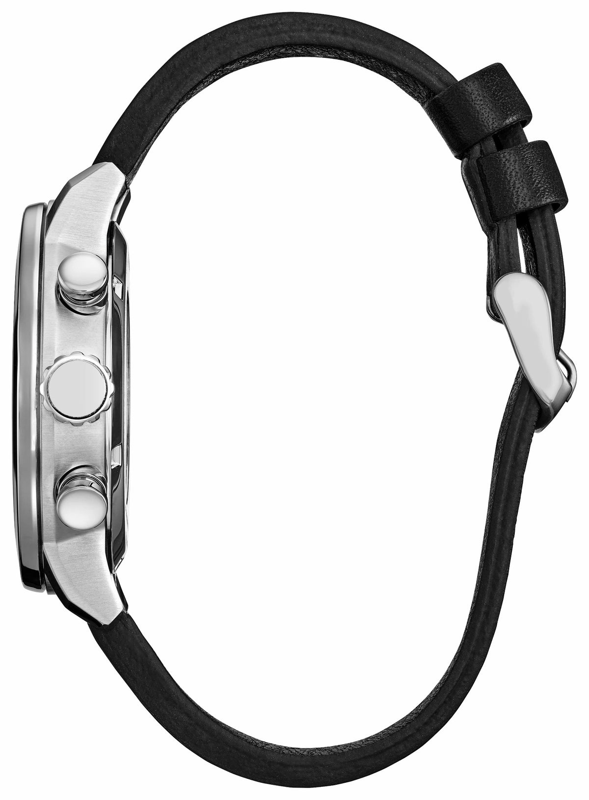 Rebel Starfighter Black Dial Leather Strap CA0870-43W - Citizen Classic