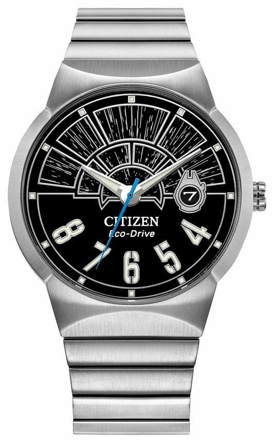 Millennium Falcon Hyperdrive Black Dial Stainless Steel Bracelet BM7581-59W - Citizen Best Seller