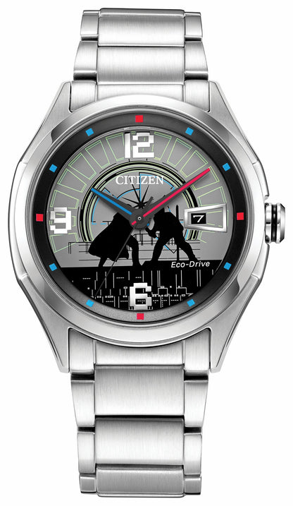 Duel Black Dial Stainless Steel Bracelet AW1140-51W - Citizen Recommended