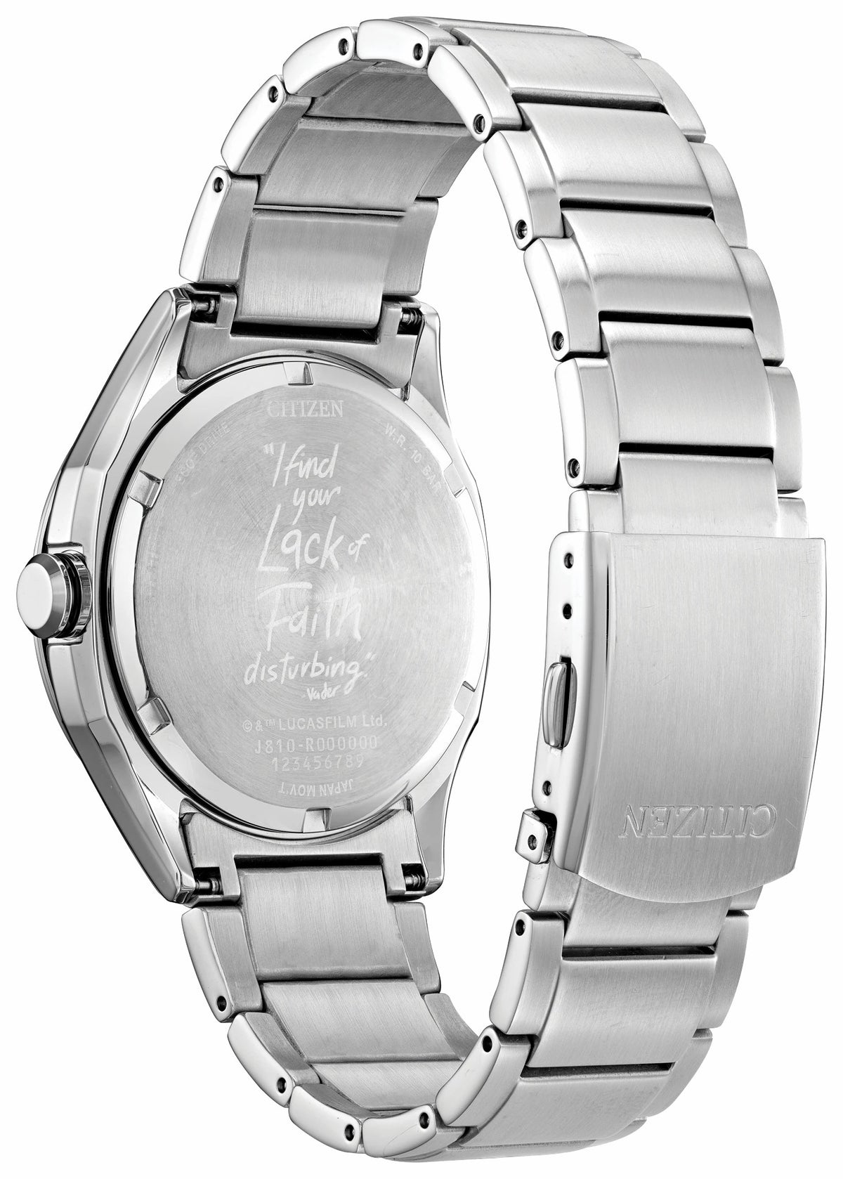 Duel Black Dial Stainless Steel Bracelet AW1140-51W - Citizen Recommended