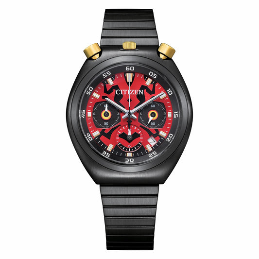 Darth Maul Red Dial Stainless Steel Bracelet AN3668-55W - Citizen Featured
