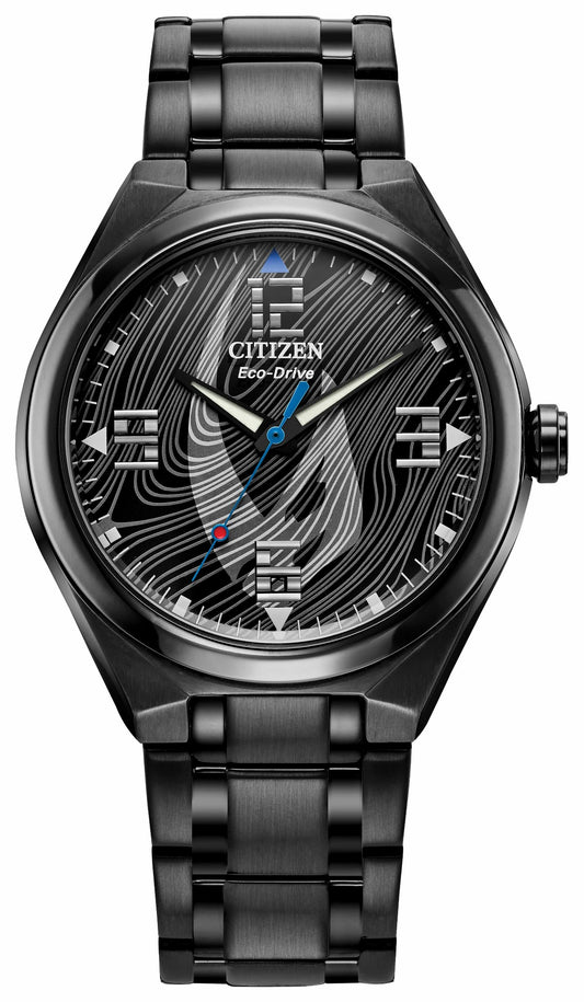 Mandalorian Black Dial Stainless Steel Bracelet AW2045-57W - Citizen Great Value