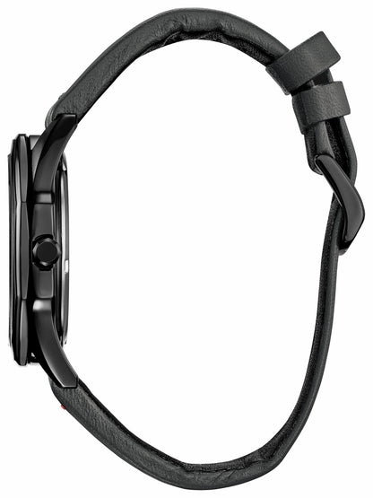 Jedi Master Black Dial Leather Strap BM7498-00W - Citizen Featured