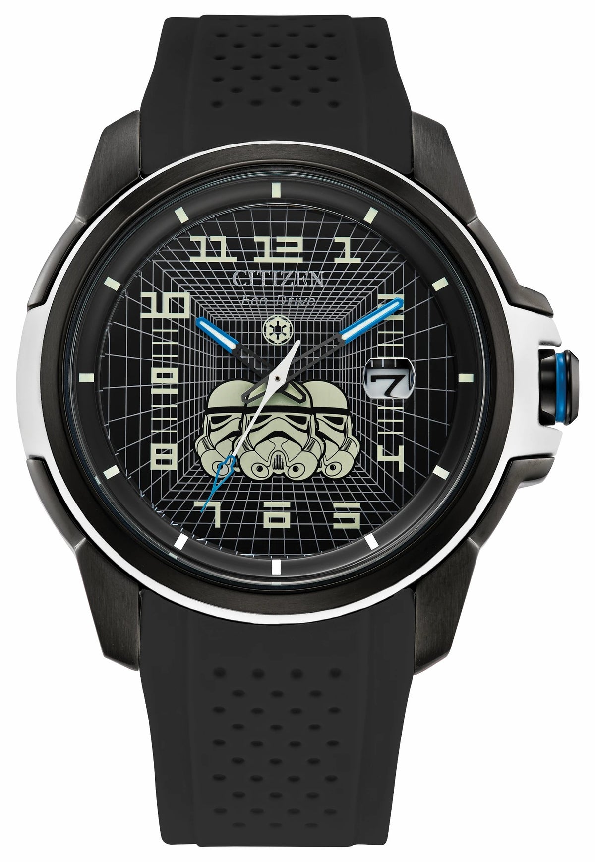 Imperial Stormtrooper Black Dial Polyurethane Strap AW1659-00W - Citizen Signature