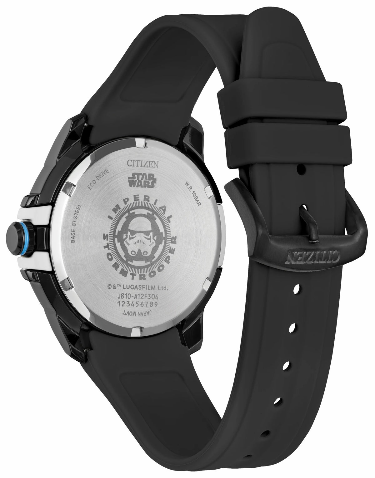 Imperial Stormtrooper Black Dial Polyurethane Strap AW1659-00W - Citizen Signature