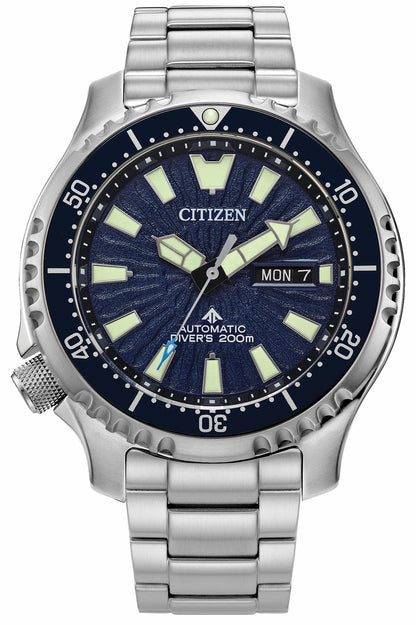 Promaster Dive Automatic Blue Dial Stainless Steel Bracelet NY0136-52L - Citizen Value