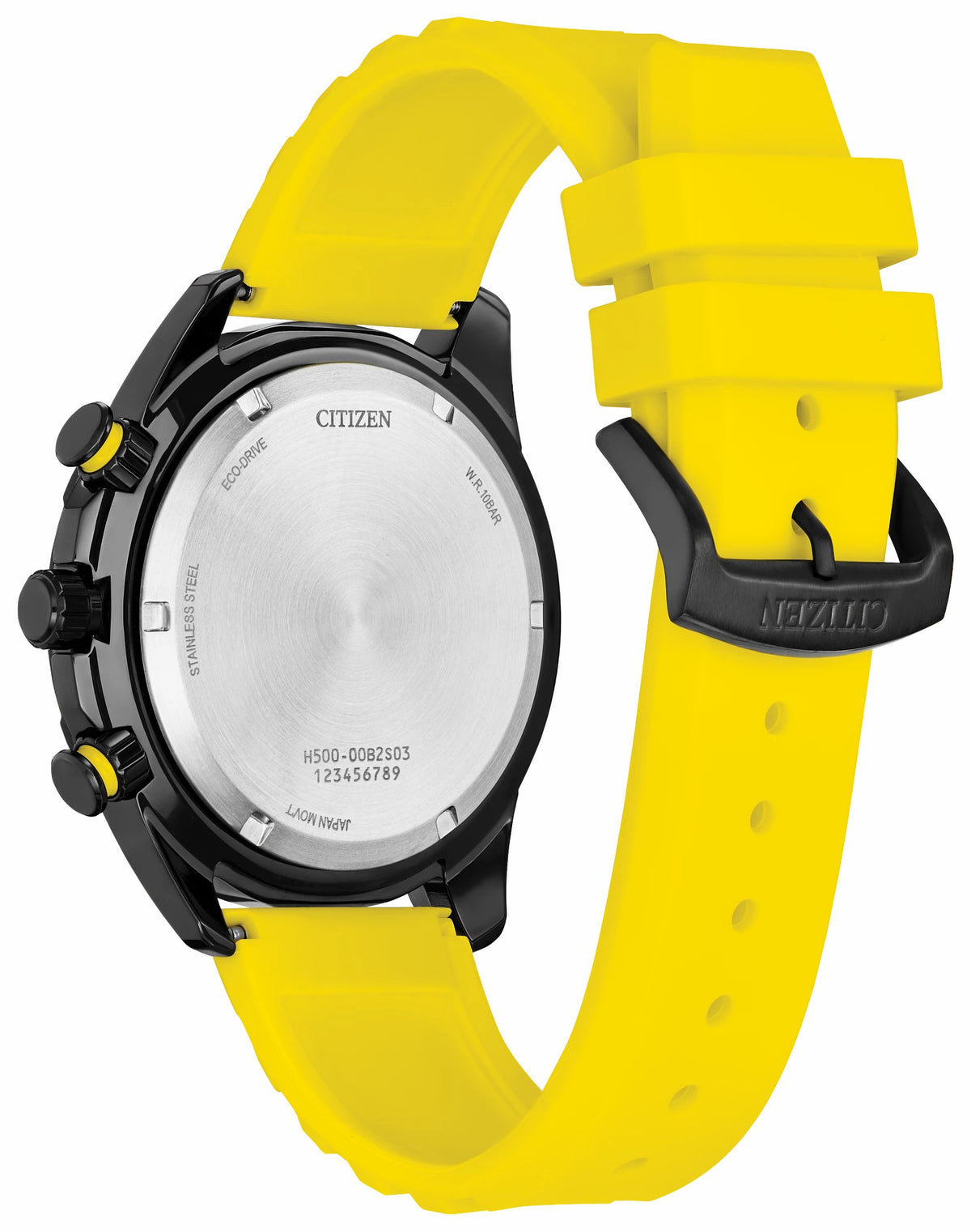 Brycen Black Dial Silicone Strap AT2585-08E - Citizen Value
