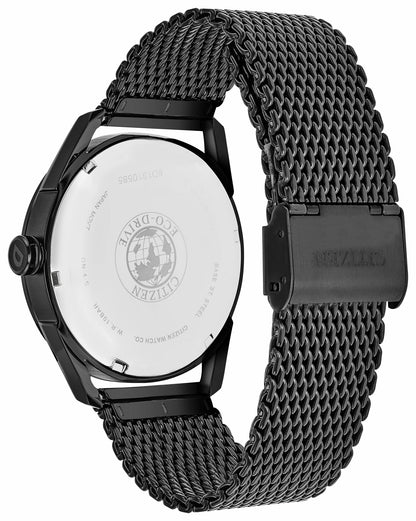 CTO -Men's Eco-Drive BM6988-57E Black Mesh Strap Watch - Citizen Great Value