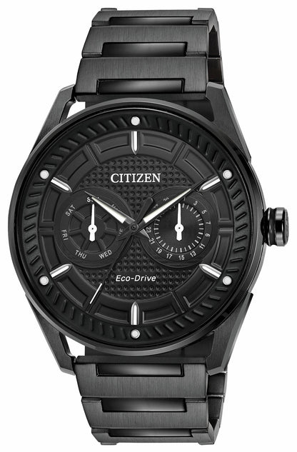 CTO - Men's Black BU4025-59E Steel Chronograph Watch - Citizen Deals